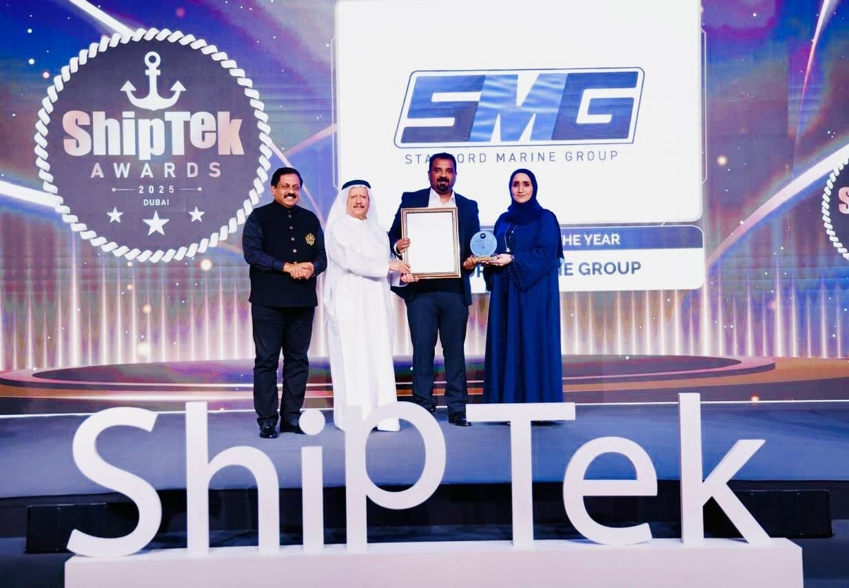 Stanford Marine Group Named Ship Operator of the Year at  ShipTek Awards 2025